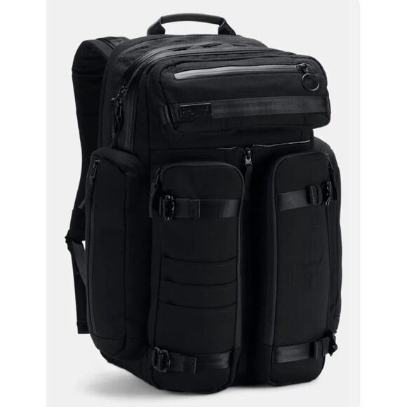 Project Rock Under Armour Pro Series Black EMT LEO Backpack Bag NEW Fast Ship